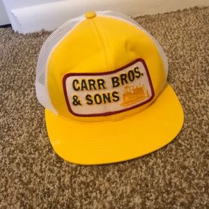 Carr Bros and Sons hat